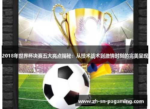 2018年世界杯决赛五大亮点揭秘:从技术战术到激情时刻的完美呈现 2018年世界杯决赛五大亮点揭秘:从技术战术到激情时刻的完美呈现